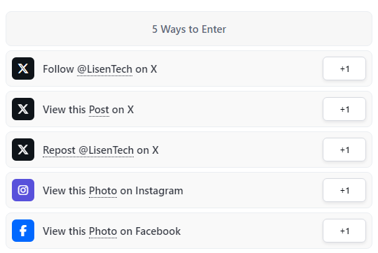 Giveaway image 1