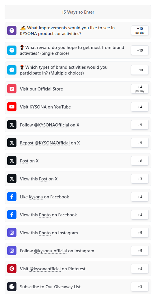 Giveaway image